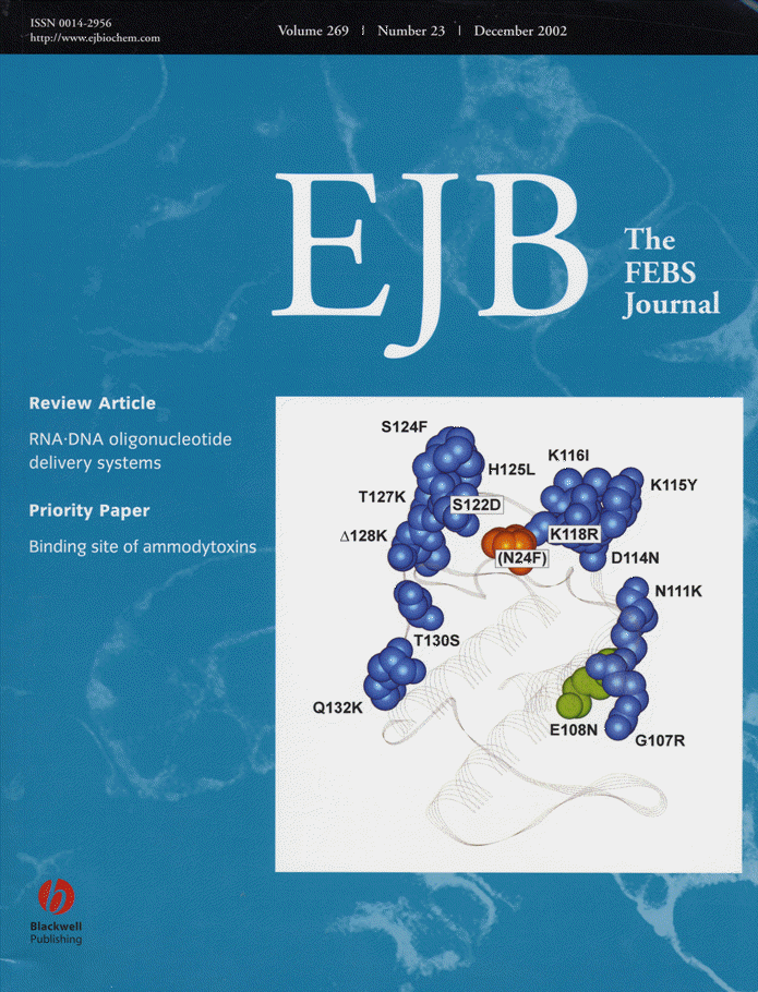 European Journal of Biochemistry 2002