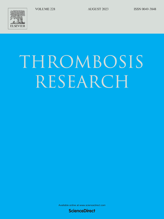 thrombosis researh